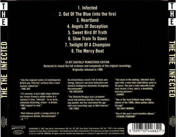 The The - Infected CD Import
