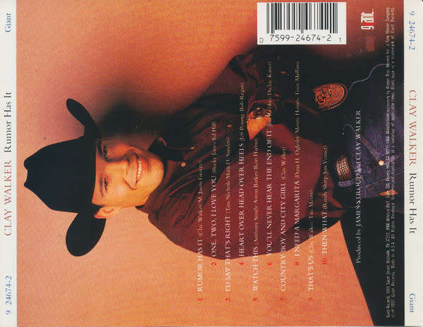 Clay Walker - Rumor Has It CD Import