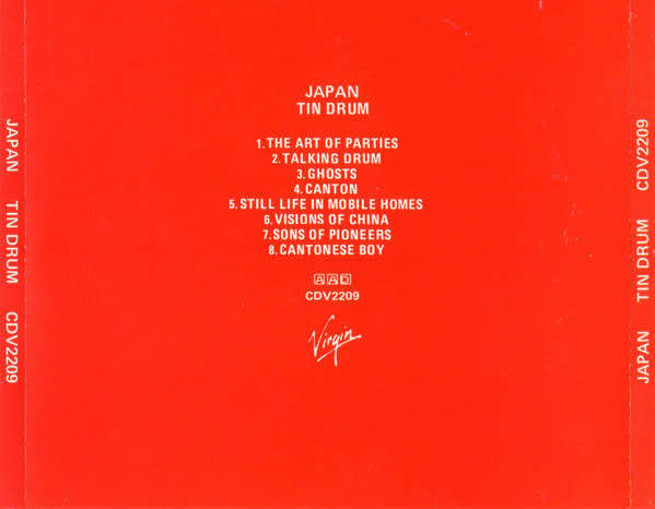 Japan - Tin Drum CD Import