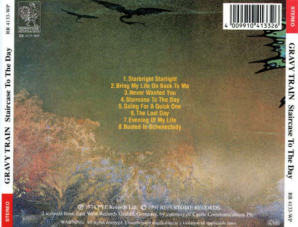 Gravy Train - Staircase To the Day CD Import
