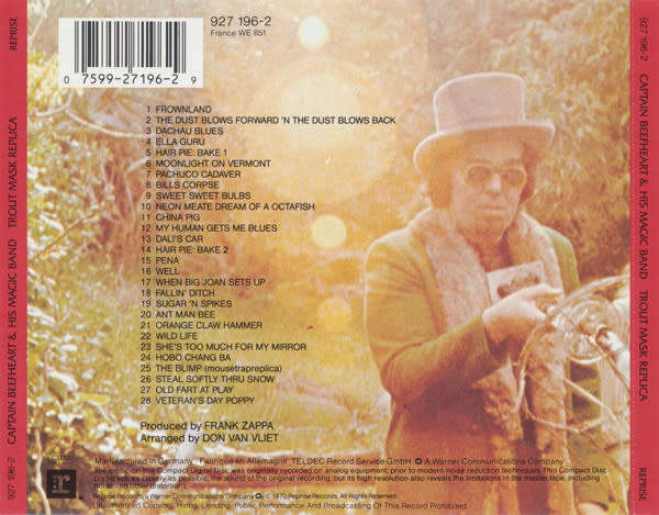 Captain Beefheart & Magic Band - Trout Mask Replica CD Import
