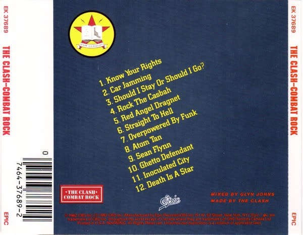 The Clash - Combat Rock CD Import