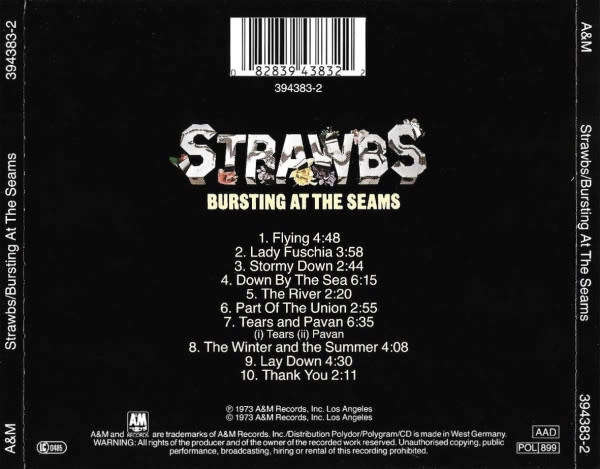 Strawbs - Bursting At the Seams CD Import
