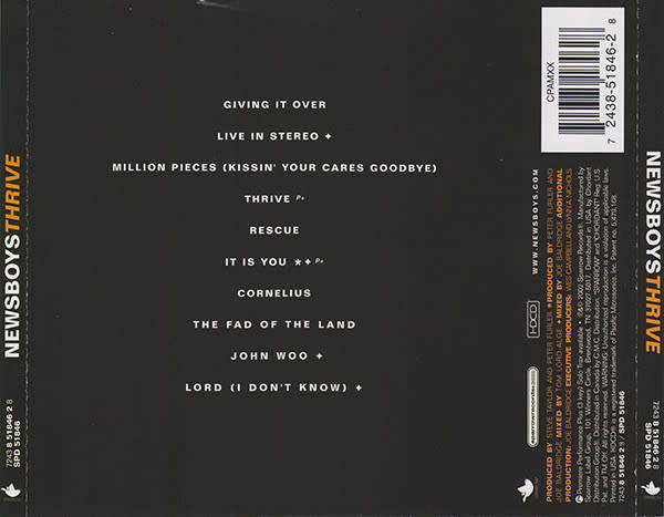 Newsboys - Thrive CD Import