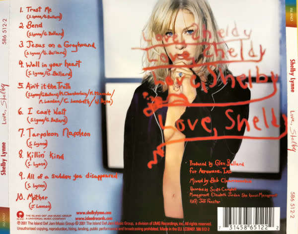 Shelby Lynne - Love, Shelby CD Import