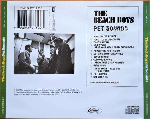 Beach Boys - Pet Sounds CD Import
