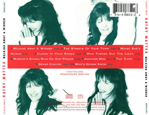 Kathy Mattea - Walking Away a Winner CD Import