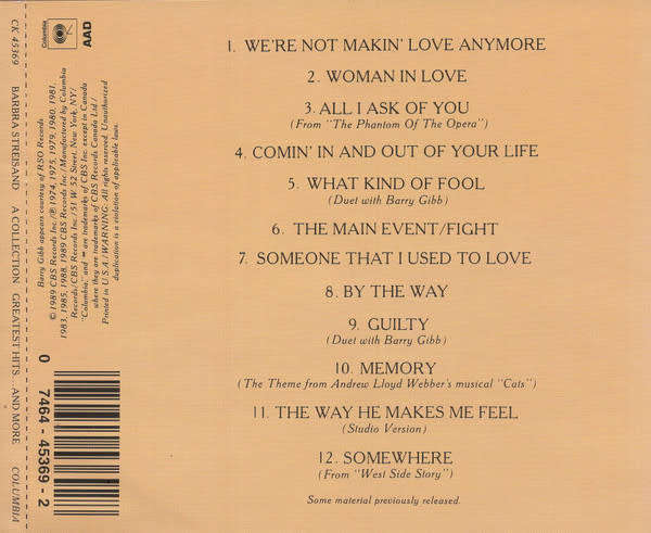 Barbra Streisand - A Collection (Greatest Hits... &More) CD Import