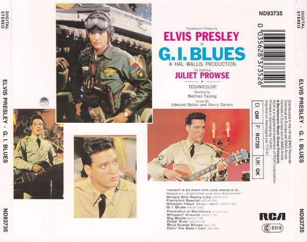 Elvis Presley - G.I. Blues CD Import