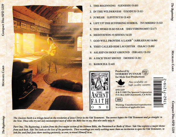 Michael Card - The Beginning CD Import