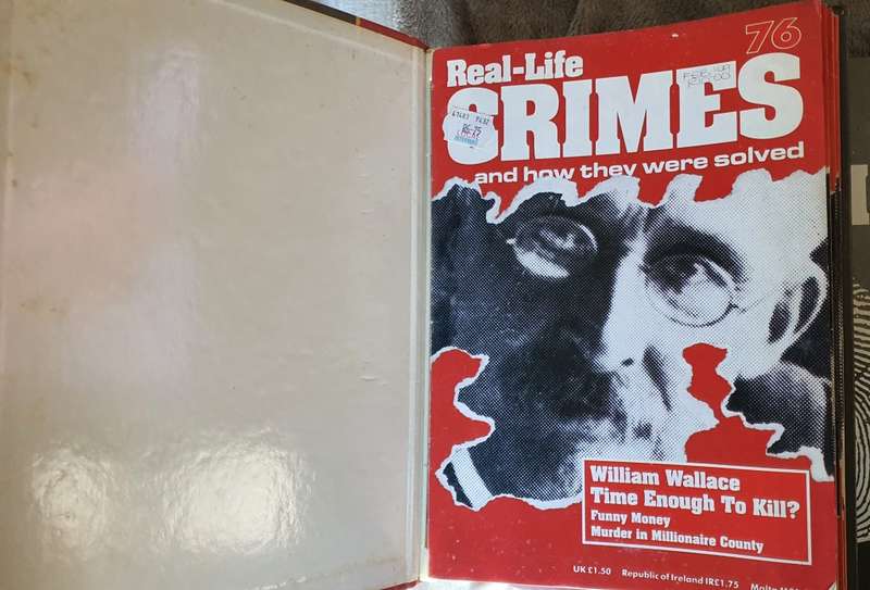 Real life crimes and how they were solved , magazine and file collection