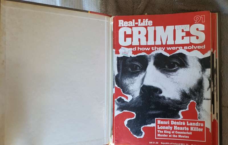 Real life crimes and how they were solved , magazine and file collection