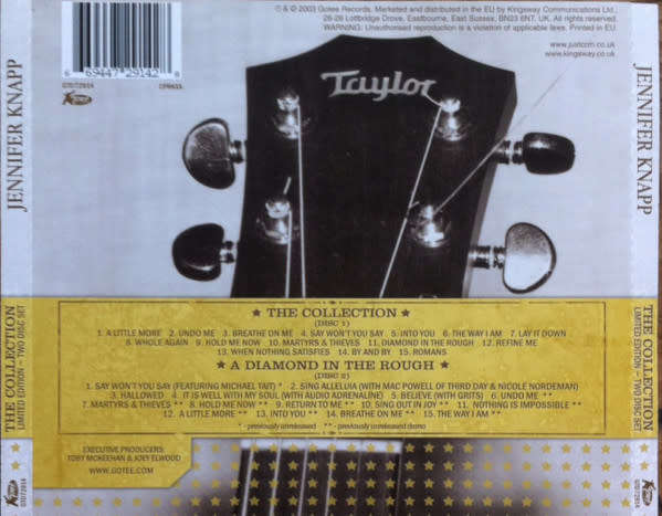 Jennifer Knapp - Collection Double CD Import