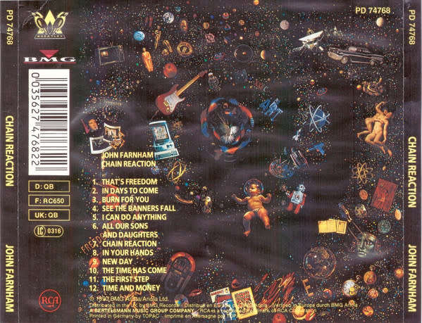 John Farnham - Chain Reaction CD Import