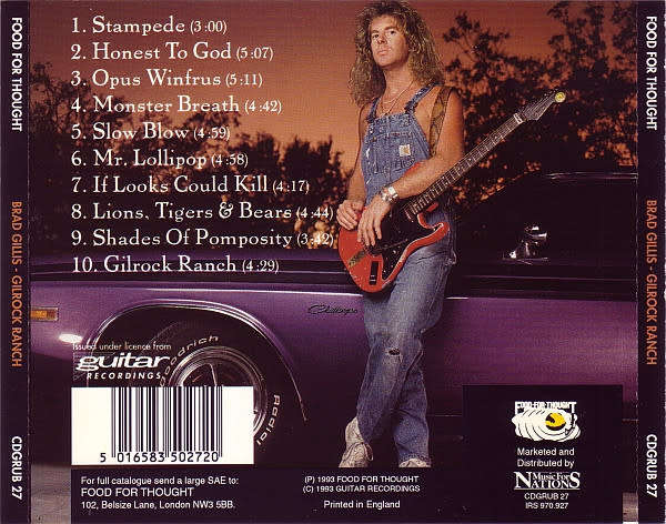 Brad Gillis - Gilrock Ranch CD Import