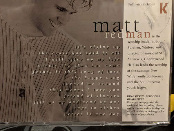 Matt Redman - Passion For Your Name CD Import