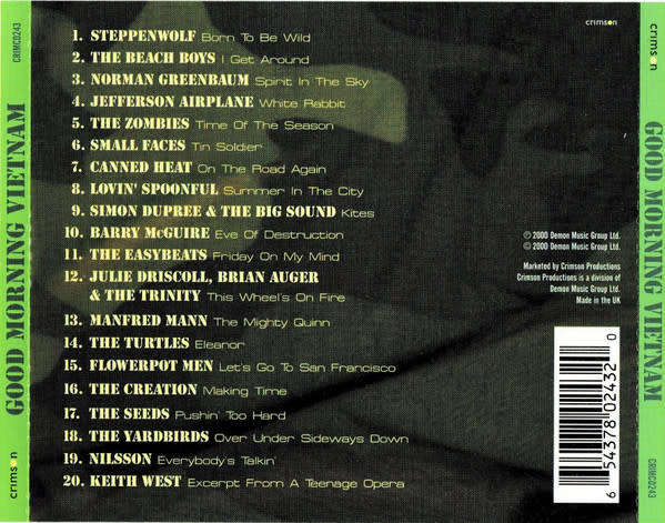 Various - Good Morning Vietnam CD Import Compilation