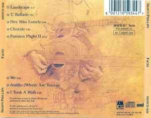 Shawn Phillips - Faces CD
