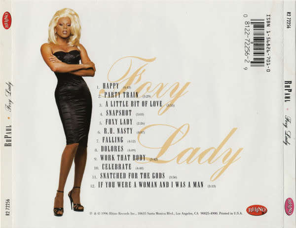 RuPaul - Foxy Lady CD Import