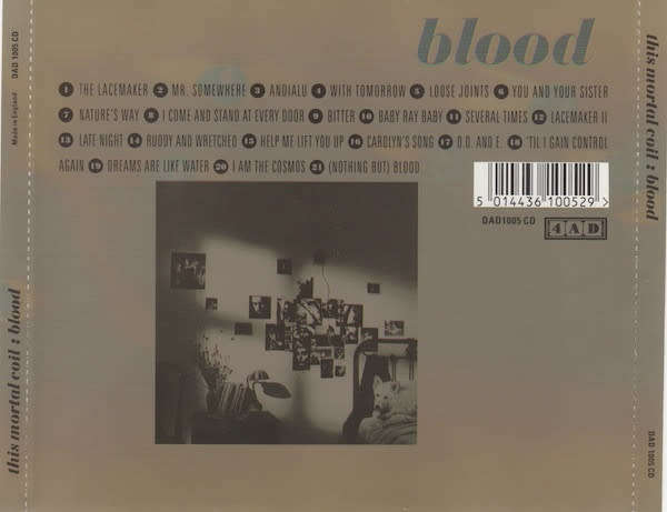 This Mortal Coil - Blood CD Import