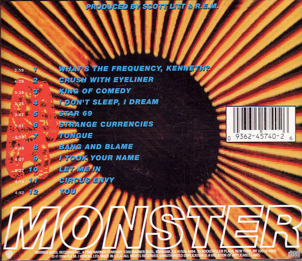 R.E.M. - Monster CD Import