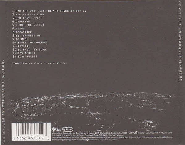 R.E.M. - New Adventures In Hi-Fi CD Import