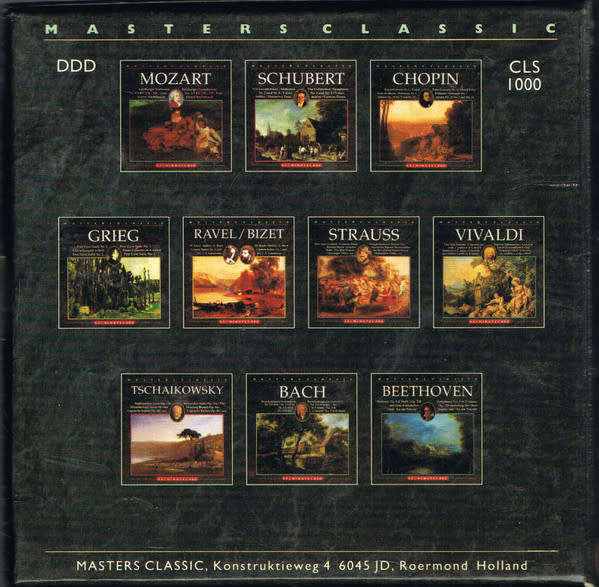 Greatest Classical Collection 10x CD Collection Box Set Import