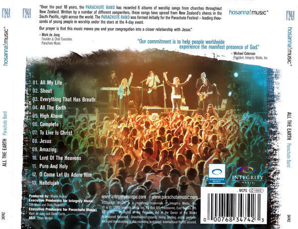 Parachute Band - All the Earth CD Import