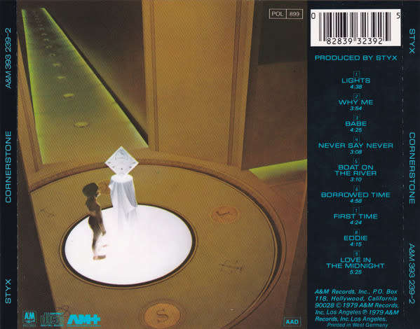 Styx - Cornerstone CD Import