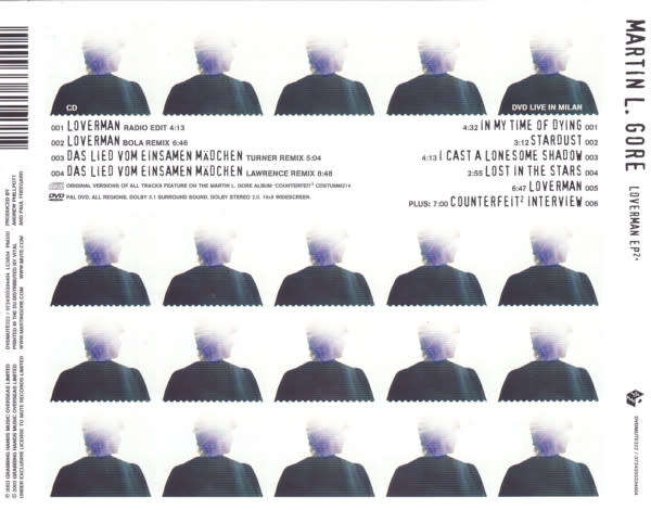 Martin L. Gore - Loverman EP² CD & DVD Import