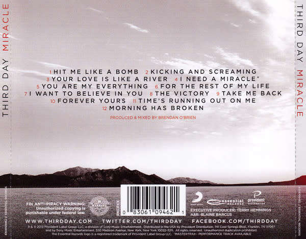 Third Day - Miracle CD Import
