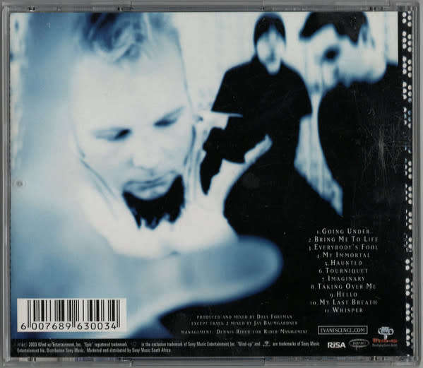Evanescence - Fallen CD