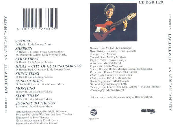 David Hewitt - An African Tapestry CD