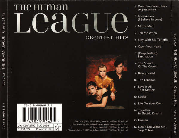 Human League - Greatest Hits CD Import