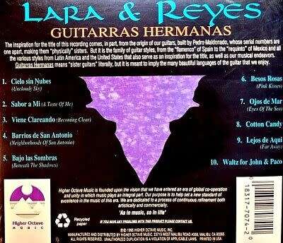 Lara & Reyes - Guitarras Hermanas CD Import