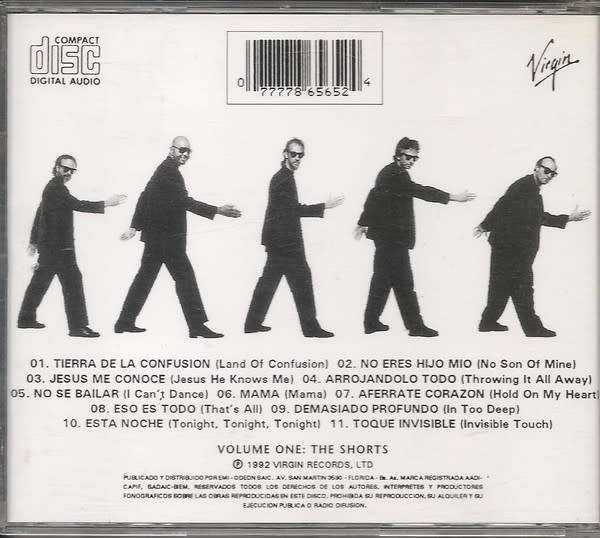 Genesis  Live / The Way We Walk (Volume One: The Shorts) CD Import