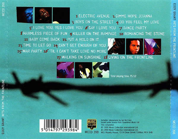 Eddy Grant - Hits From the Frontline CD Import