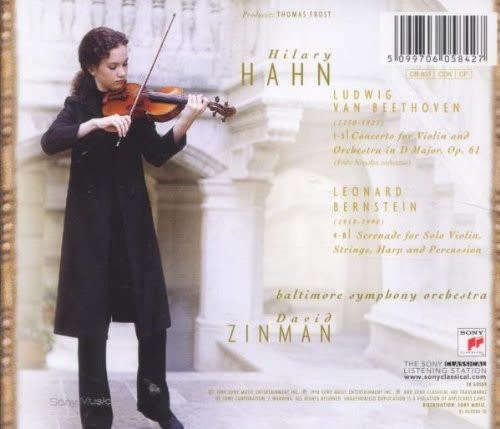 Beethoven / Bernstein - Hilary Hahn CD Import