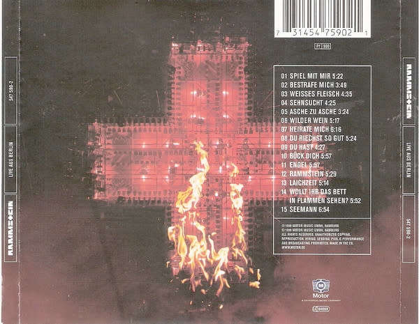 Rammstein - Live Aus Berlin CD Import