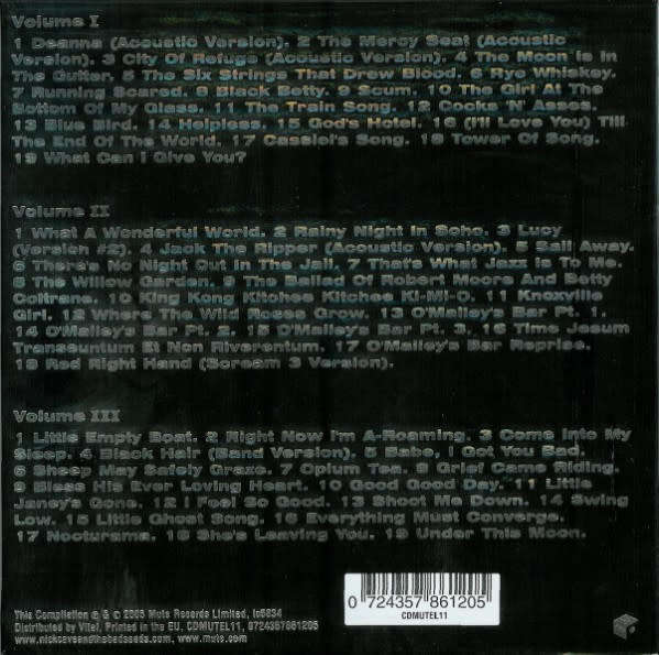 Nick Cave & the Bad Seeds - B-Sides & Rarities Triple CD Import Box Set