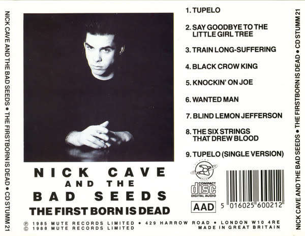 Nick Cave & the Bad Seeds - Firstborn Is Dead CD Import
