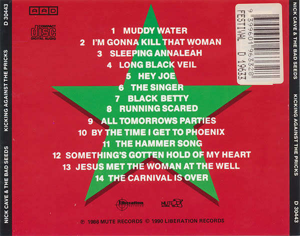 Nick Cave & the Bad Seeds - Kicking Against the Pricks CD Import