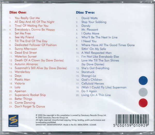 Kinks - Ultimate Collection Double CD Import