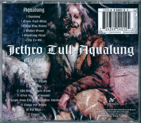 Jethro Tull - Aqualung CD Import