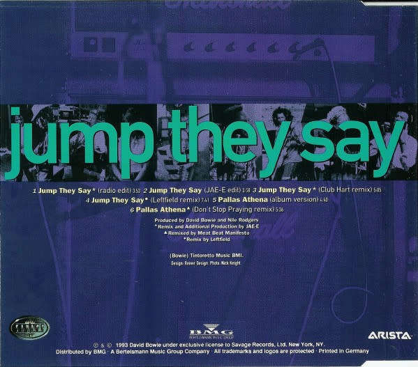 David Bowie - Jump They Say Maxi Single CD Import