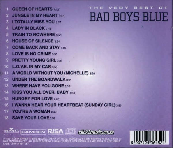 Bad Boys Blue - Very Best of CD