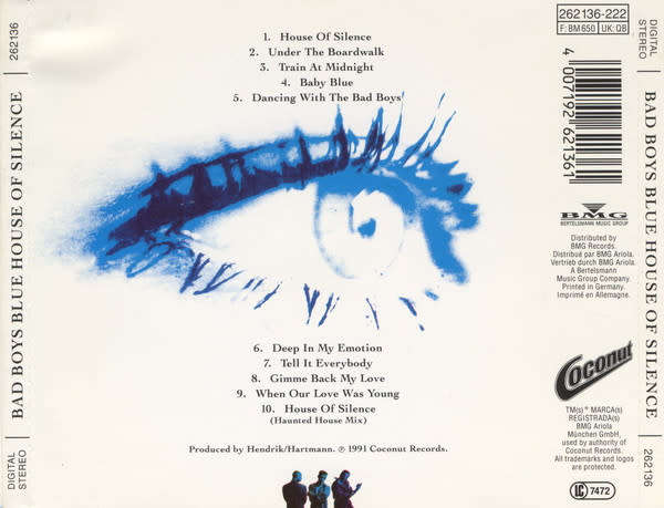 Bad Boys Blue - House of Silence CD Import