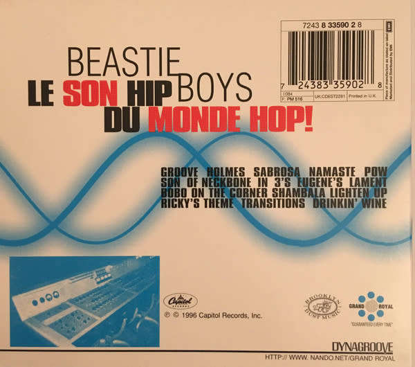 Beastie Boys - The In Sound From Way Out! CD Import Digipak