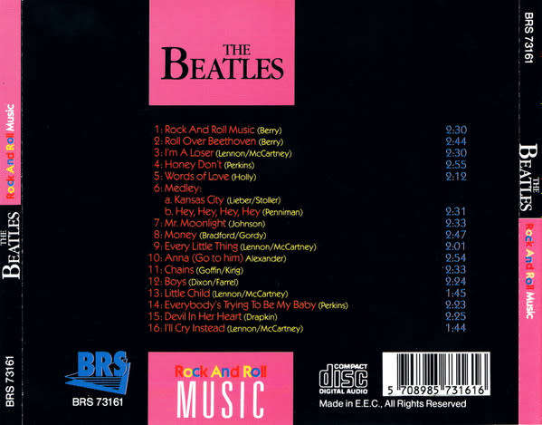 Beatles - Rock And Roll Music CD Import
