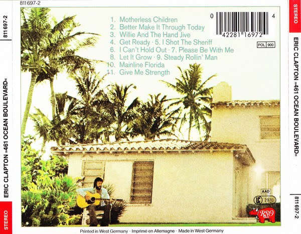 Eric Clapton - 461 Ocean Boulevard CD Import